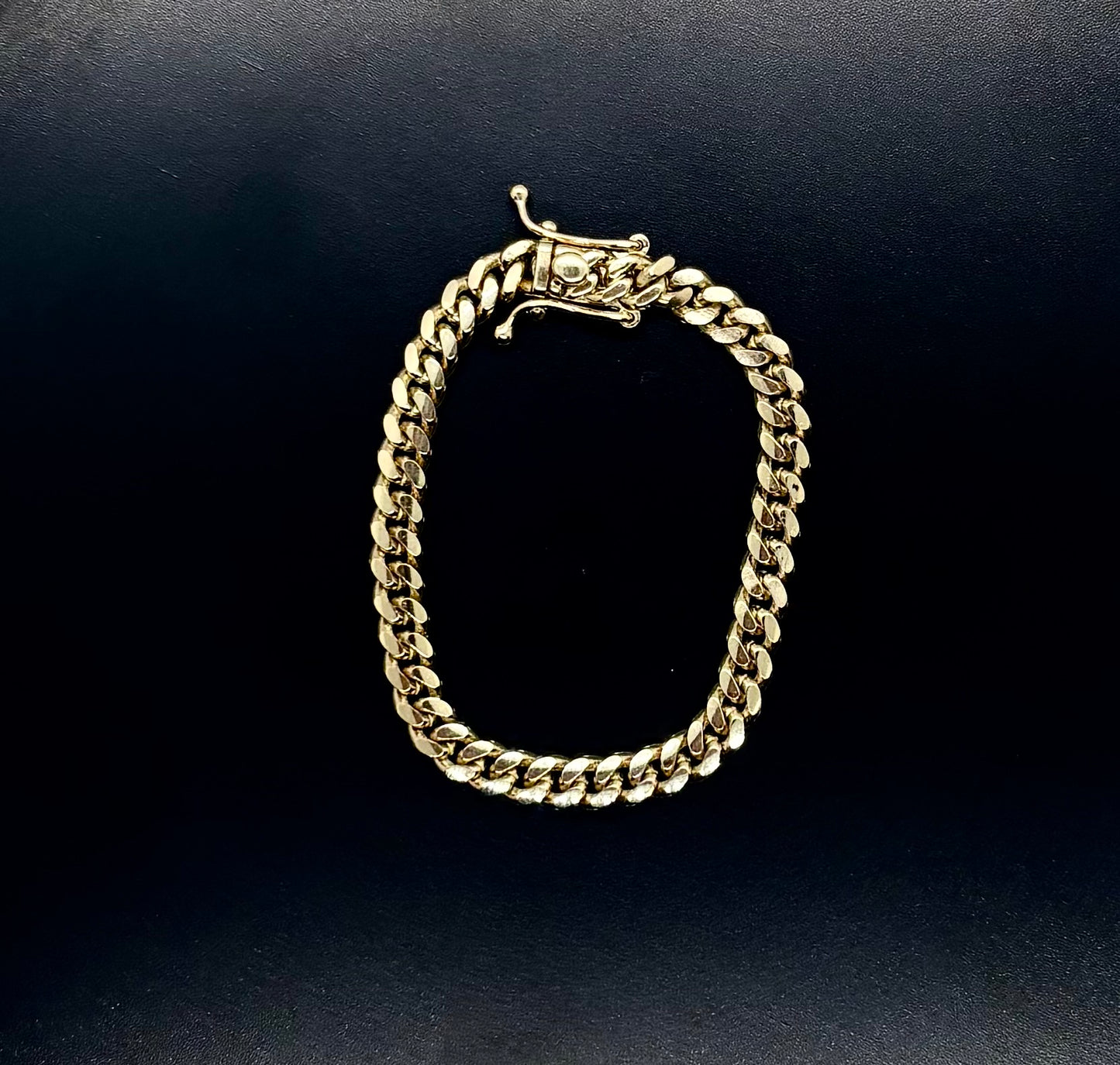 10k Gold Cuban Link Baby Bracelet