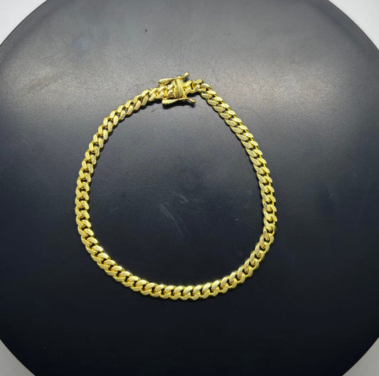 10k Gold Miami Cuban Link Bracelet