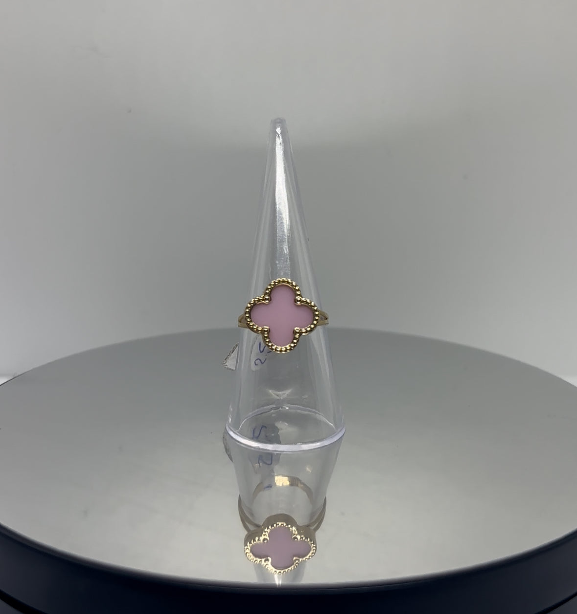 10k Gold Ring - Pink Clover
