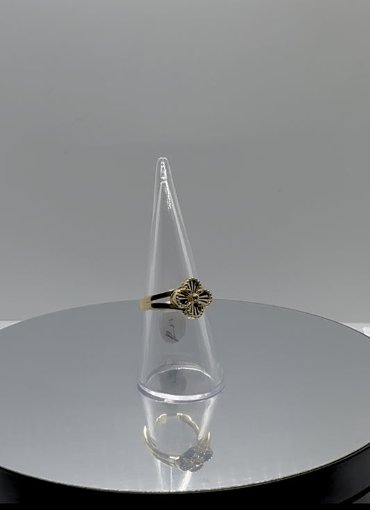 10k Gold Ring - Gold Clover