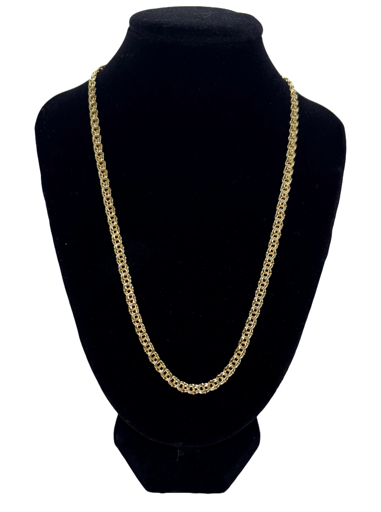 10k Gold Tejido Chino Chain 18"