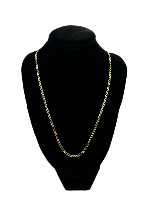 10k Gold Cuban Link Chain 20"