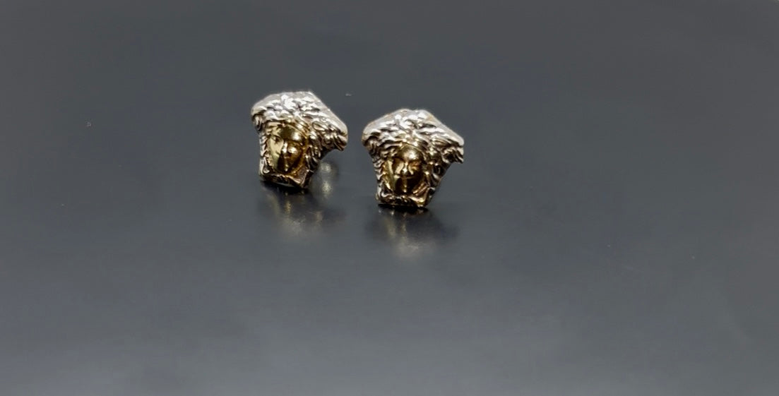 10k Gold Stud Earrings - Medusa 2T